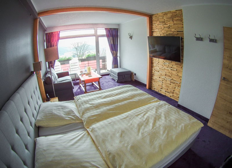 Komfortables Hotelzimmer Berghotel Habbel